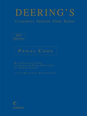 cover image of Deering's California Desktop Code Series